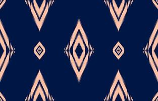 stof ikat naadloze patroon geometrische etnische traditionele borduurwerk style.design voor achtergrond, tapijt, mat, sarong, kleding, vectorillustratie. vector