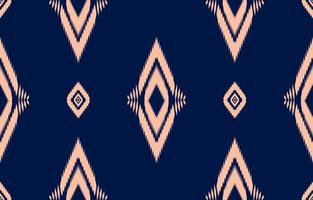 stof stijl ikat naadloze patroon geometrische,etnische oosterse traditionele borduurwerk style.design voor achtergrond,tapijt,mat,behang,kleding,inwikkeling,batik,vector illustratie. vector