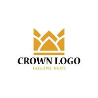 kroon logo pictogram vector geïsoleerd