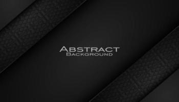 3D-stijl donkere kleurverloop luxe abstracte achtergrond vector