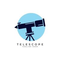 telescoop logo ontwerp monogram vector