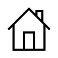 huis vector pictogram