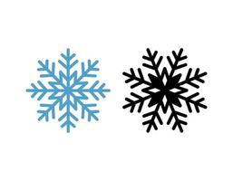 sneeuwvlok vector pictogram