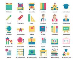 onderwijs pictogram vectorillustratie, leren, school, vector