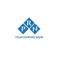 prn brief design.prn brief logo ontwerp op witte achtergrond. prn creatieve initialen brief logo concept. prn brief design.prn brief logo ontwerp op witte achtergrond. p vector