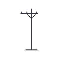 power pole logo vector