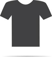 t-shirt icoon. t-shirt pictogram teken. vector