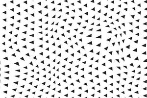 driehoeken abstracte achtergrond. herhalende kleine driehoekjes, illusie achtergrond, veelhoekige golven abstract vector achtergrond dekking ontwerpelement.