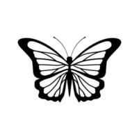 vlinder pictogrammen. vlinder pictogram vectorillustratie ontwerp. vlinder pictogram eenvoudig teken. vlinder pictogram geïsoleerd op een witte achtergrond van landschapsarchitectuur apparatuur collectie. vector