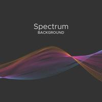 abstracte spectrumachtergrond vector