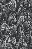 abstracte verticale achtergrond vloeibaar marmer vrij stroompatroon met zwarte metallic kleur voor de kleurovergang. gebruik voor sjabloon, dekking, behang. vector