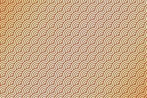 diagonale Japanse of Chinese geometrische golfstijl. abstracte overlappende cirkel golvende lijnvorm patroon met luxe rode en gouden kleur voor de kleurovergang achtergrond. vector