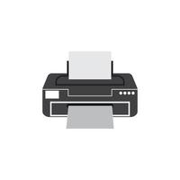 printer pictogram vector symbool afbeelding achtergrond