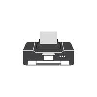 printer pictogram vector symbool afbeelding achtergrond