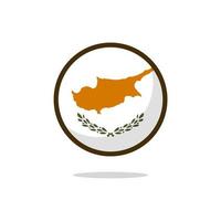 cyprus vlag icoon vector