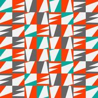 moderne oranje, grijze, blauwe geometrische textuur op een witte pagina. abstracte coloristische elementenstijl met minimalistische vormensjabloon met vector, illustratie vector