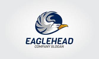 Eagle Head vector logo-sjabloon is een uitstekende logo-sjabloon die zeer geschikt is voor logo-bedrijven, kantoren, organisaties, studio's, producties.