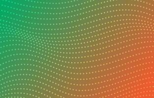 abstracte golvende halftone achtergrond met kleurverloop vector