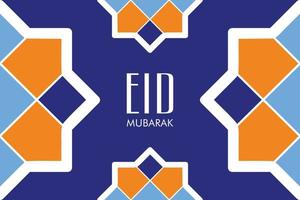 eid mubarak vector illustratie banner en social media post