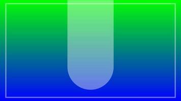 blauwe en groene abstracte geometrische achtergrond voor banner vector
