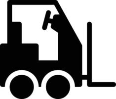 heftruck vectorillustratie op een background.premium kwaliteit symbolen.vector pictogrammen voor concept en grafisch ontwerp. vector