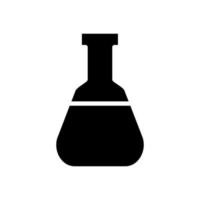 versnelling met kolf icoon van lab instelling kolf logo. laboratorium icoon. chemisch symbool. vector eps 10. icoon van lab kolf met versnelling. biologie experiment laboratorium geneeskunde. wetenschappelijk begrip.