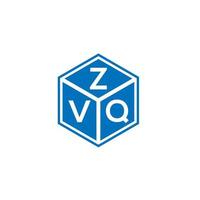 zvq brief logo ontwerp op witte achtergrond. zvq creatieve initialen brief logo concept. zvq brief ontwerp. vector