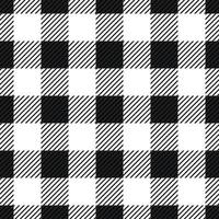 gingangpatroon geruite plaids zwart witte kleur vector