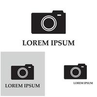 camera pictogram vector