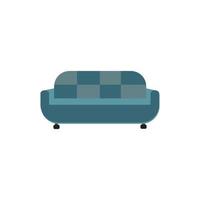 sofa vector logo pictogram afbeelding achtergrond