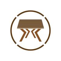 tafel vector logo pictogram object achtergrond afbeelding