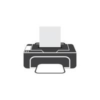 printer pictogram vector symbool afbeelding achtergrond