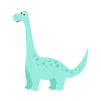 dinosaurus schattig baby karakter geïsoleerd object vector