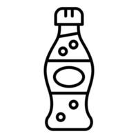 cola-pictogramstijl vector