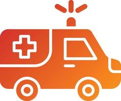 ambulance pictogramstijl vector