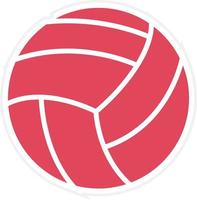 volleybal pictogramstijl vector