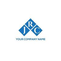jrc brief logo ontwerp op witte achtergrond. jrc creatieve initialen brief logo concept. jrc brief ontwerp. vector