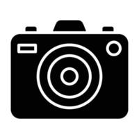 camerapictogramstijl vector