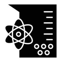 chemie colloïde pictogramstijl vector