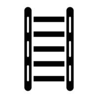 ladder pictogramstijl vector