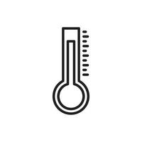 thermometer hoogweer vector voor pictogram symbool web illustratie