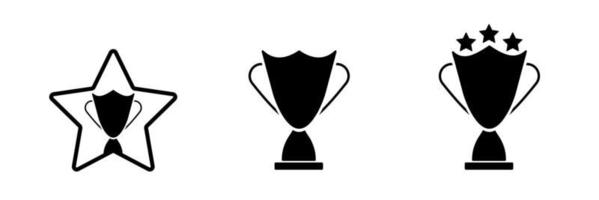 ster trofee pictogram decorontwerp. vector