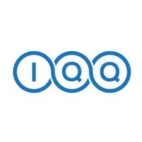 iqq brief logo ontwerp op witte achtergrond. iqq creatieve initialen brief logo concept. iqq brief ontwerp. vector