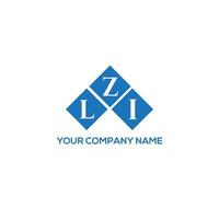 lzi creatieve initialen brief logo concept. lzi brief design.lzi brief logo ontwerp op witte achtergrond. lzi creatieve initialen brief logo concept. lzi brief ontwerp. vector