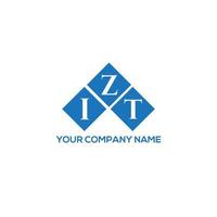 Izt brief logo ontwerp op witte achtergrond. izt creatieve initialen brief logo concept. izt brief ontwerp. vector