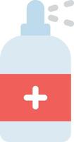 sanitizer fles vectorillustratie op een background.premium kwaliteit symbolen.vector iconen voor concept en grafisch ontwerp. vector