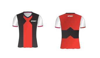 jersey is gemeen sport-t-shirtontwerp voor voetbal-, basketbal- en volleybalteams vector