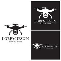 drone logo vector pictogram