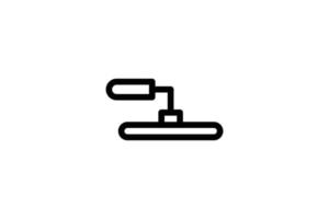 troffel pictogram bouwer lijnstijl gratis vector