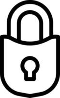 lock vectorillustratie op een background.premium kwaliteit symbolen.vector iconen voor concept en grafisch ontwerp. vector